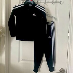 Girls Adidas Track Set